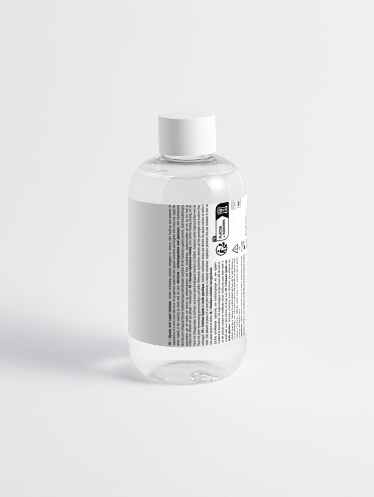 Elvora Facial Toner, back label and ingredients